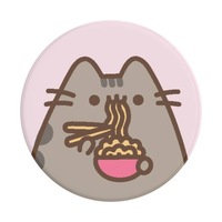 Suport universal PopGrip Pusheen Ramen, accesoriu de telefon original PopSockets