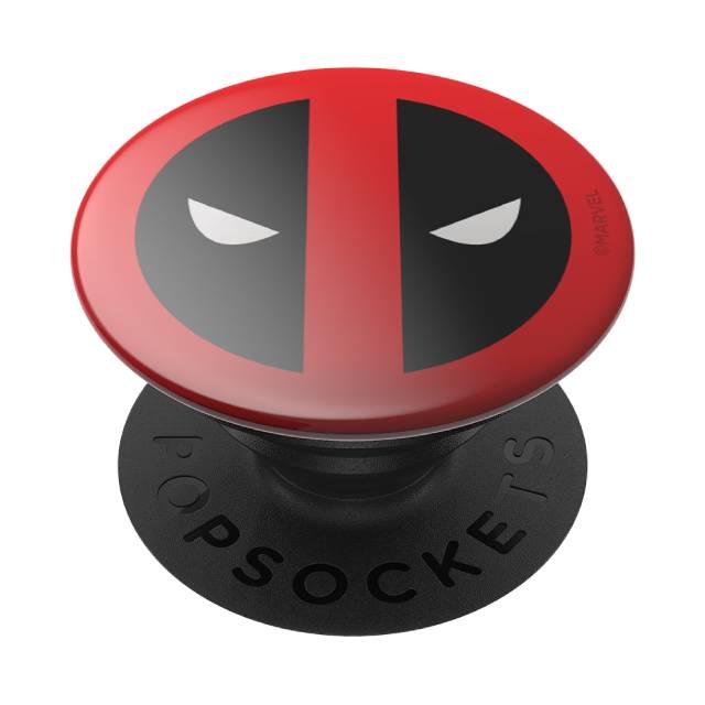 Suport universal de telefon si tableta Popsockets Marvel, accesoriu PopGrip Deadpool