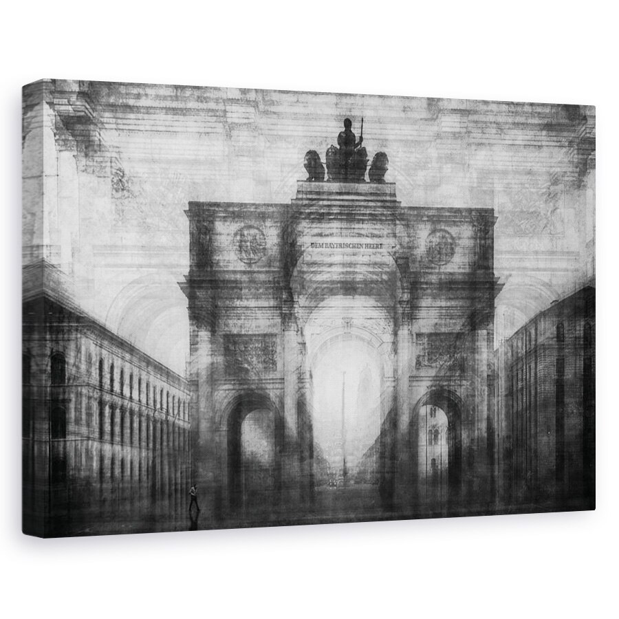 Tablou canvas - Arcuri, Munchen, Pictor, 20 x 30 cm