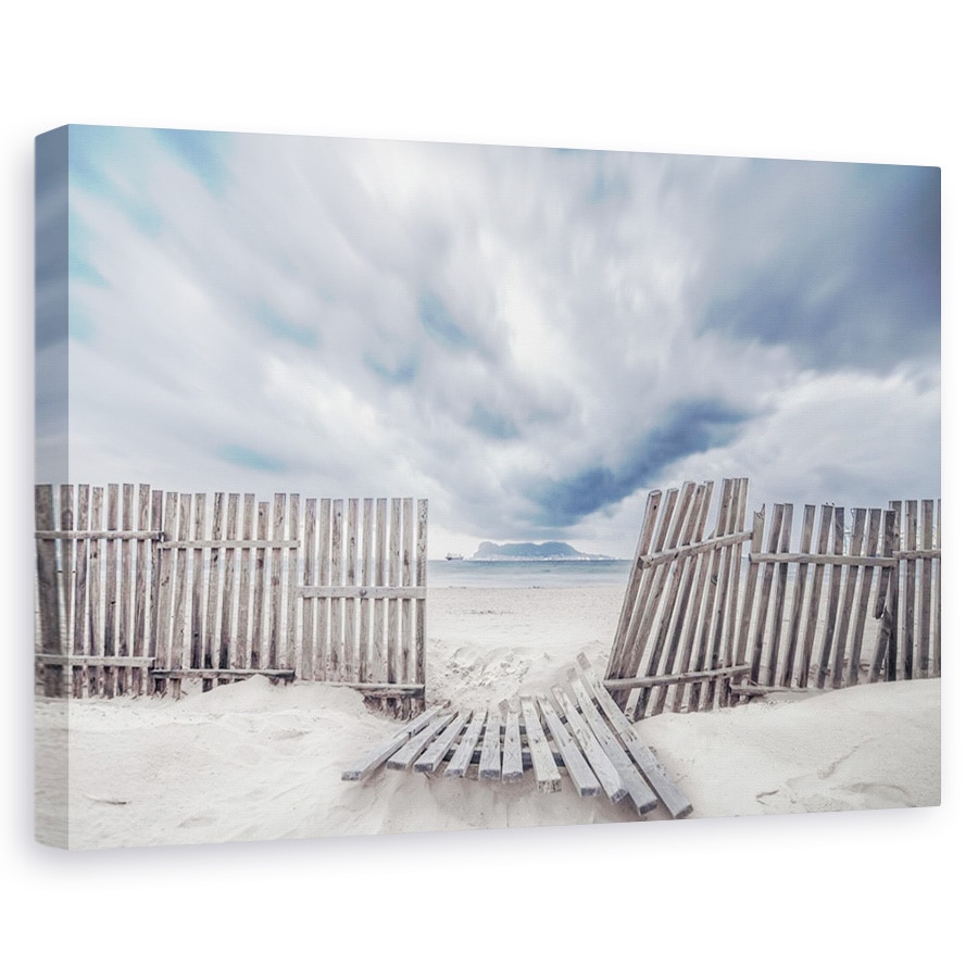 Tablou canvas - El Rinconcillo, Gard, Plaja, Nisip, Tarm, Coasta, 40 x 60 cm