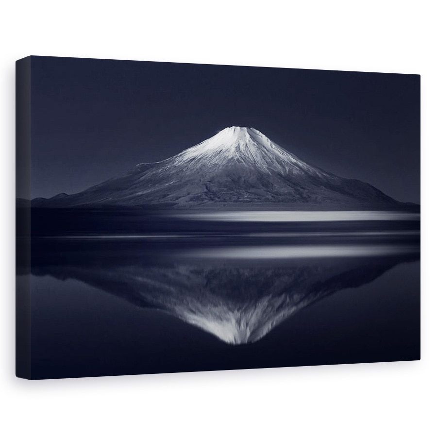 Tablou canvas - Reflectie Fuji, Muntele Fuji, Zen, Sacru, 20 x 30 cm