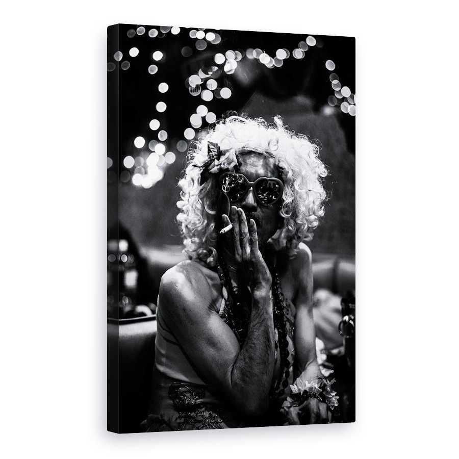 Tablou canvas - Frumusete, Par, Tigari, Fum, 20 x 30 cm