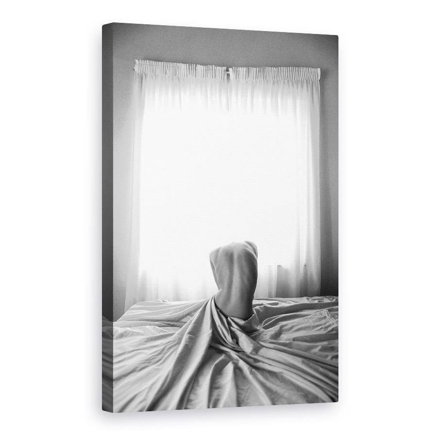 Tablou canvas - De Acasa Pana In Ceruri, Nud, Raiul, Corp, Simplu, Fereastra, 20 x 30 cm