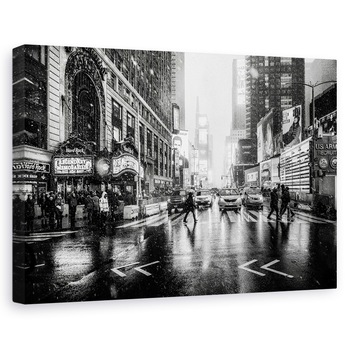 Tablou canvas - Times Square, Strada, Broadway, New York, 20 x 30 cm Tablou canvas - Times Square, Strada, Broadway, New York, 20 x 30 cm