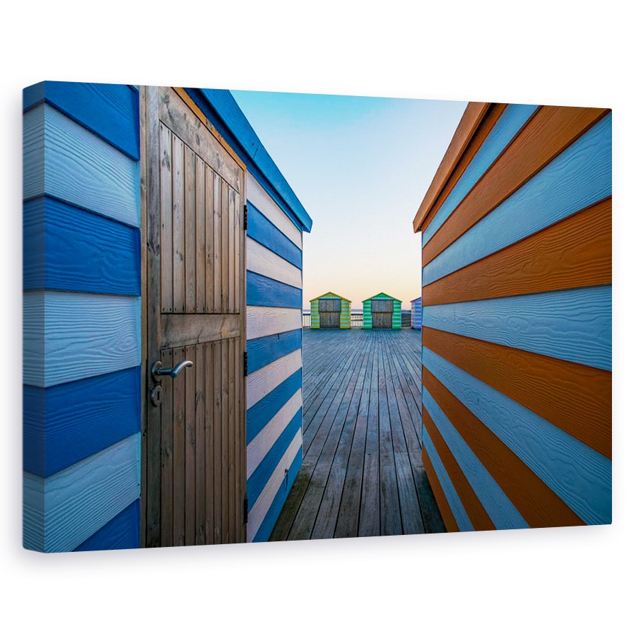 Tablou canvas - Colibele De Plaja Pe Dig, Sarbatori, Vacanta, Plaja, 40 x 60 cm