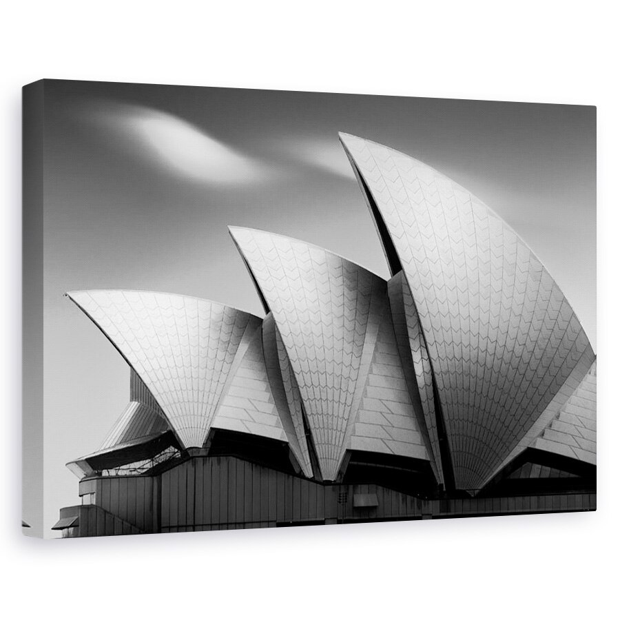 Tablou canvas - Profilul Operei Din Sidney, Australia, Sala De Concerte, 40 x 60 cm