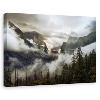 Tablou canvas - Dimineata In Vale, Yosemite, Munti, Rasarit De Soare, Parc National, California, 20 x 30 cm Tablou canvas - Dimineata In Vale, Yosemite, Munti, Rasarit De Soare, Parc National, California, 20 x 30 cm