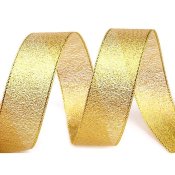 Panglica lurex, latime 25 mm, lungime 22.5 m, auriu OEM Panglica lurex, latime 25 mm, lungime 22.5 m, auriu OEM