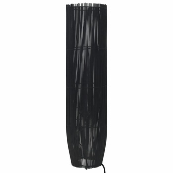 Lampa de podea, vidaXL, Rachita, E27, 60 W, 220-240 V~, 50/60 Hz, 24 x 72 cm, Negru Lampa de podea, vidaXL, Rachita, E27, 60 W, 220-240 V~, 50/60 Hz, 24 x 72 cm, Negru