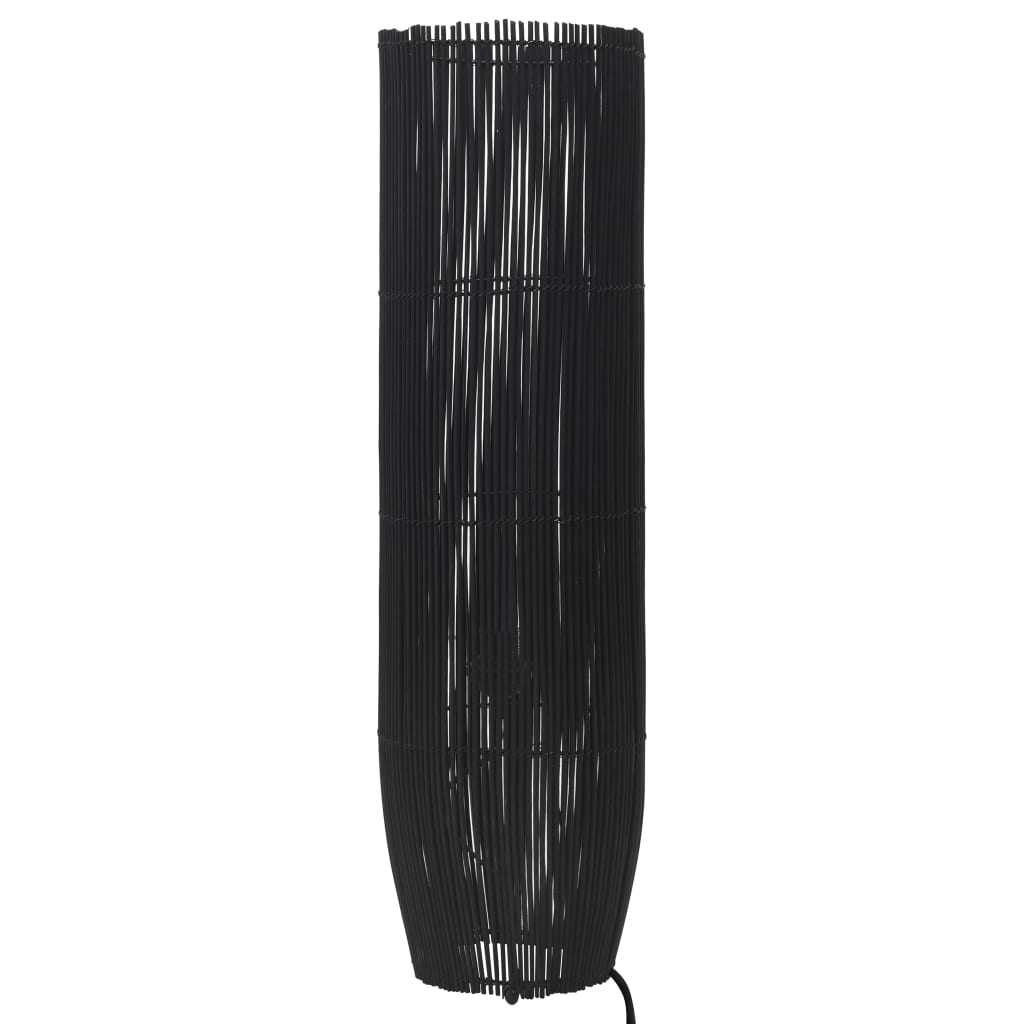 Lampa de podea, vidaXL, Rachita, E27, 60 W, 220-240 V~, 50/60 Hz, 18 x 52 cm, Negru