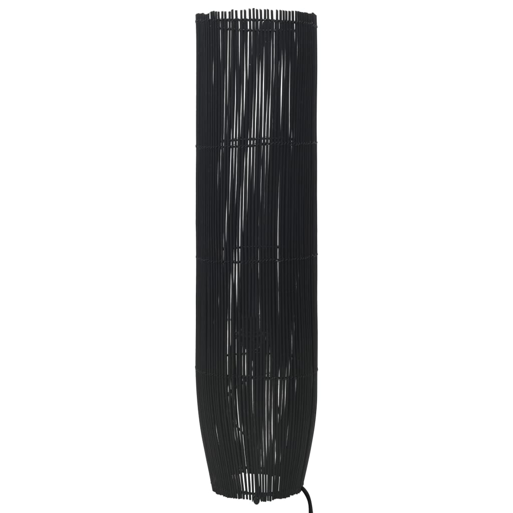 Lampa de podea, vidaXL, Rachita, E27, 60 W, 220-240 V~, 50/60 Hz, 21 x 61 cm, Negru
