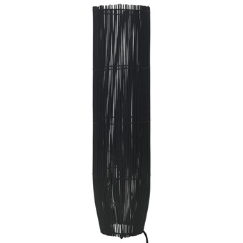 Lampa de podea, vidaXL, Rachita, E27, 60 W, 220-240 V~, 50/60 Hz, 21 x 61 cm, Negru Lampa de podea, vidaXL, Rachita, E27, 60 W, 220-240 V~, 50/60 Hz, 21 x 61 cm, Negru
