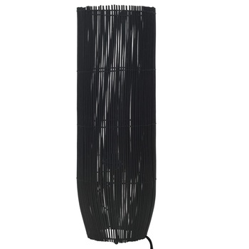Lampa de podea, vidaXL, Rachita, E27, 60 W, 220-240 V~, 50/60 Hz, 26 x 84 cm, Negru Lampa de podea, vidaXL, Rachita, E27, 60 W, 220-240 V~, 50/60 Hz, 26 x 84 cm, Negru