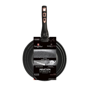 Set 3 tigai marmorate Berlinger Haus Black Rose Collection BH 6158 Set 3 tigai marmorate Berlinger Haus Black Rose Collection BH 6158