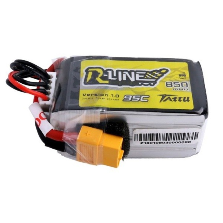 Acumulator Tattu R-Line 850mAh 14.8V 95C 4S1P