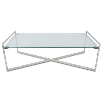 Masuta cafea Loft 120 cm inox argintiu Masuta cafea Loft 120 cm inox argintiu