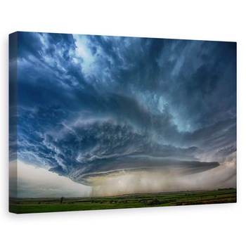 Tablou canvas - Supercelula Montana, Furtuna, Supercelula, Vremea, Peisaj, 20 x 30 cm Tablou canvas - Supercelula Montana, Furtuna, Supercelula, Vremea, Peisaj, 20 x 30 cm