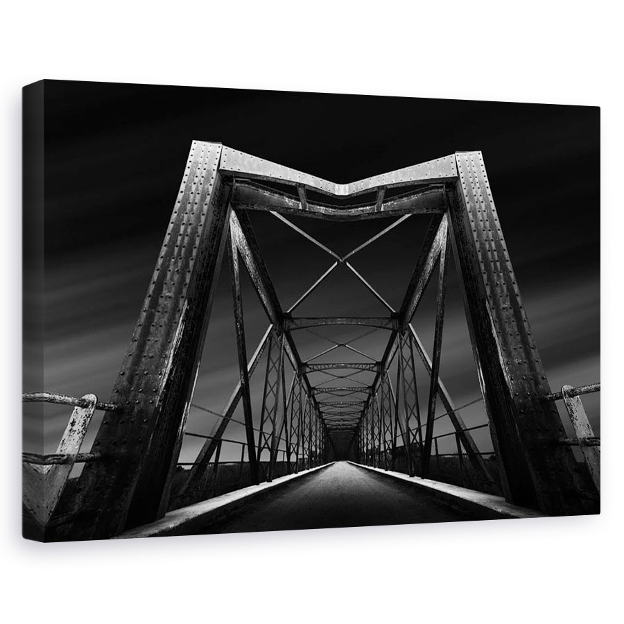 Tablou canvas - Podul Vechi, Intuneric, Drum, Mod, Arhitectura, 20 x 30 cm