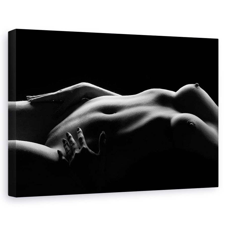 Tablou canvas - Mangaiat De Lumina, Bodyscape, Corp, Nud, Dezbracat, 20 x 30 cm