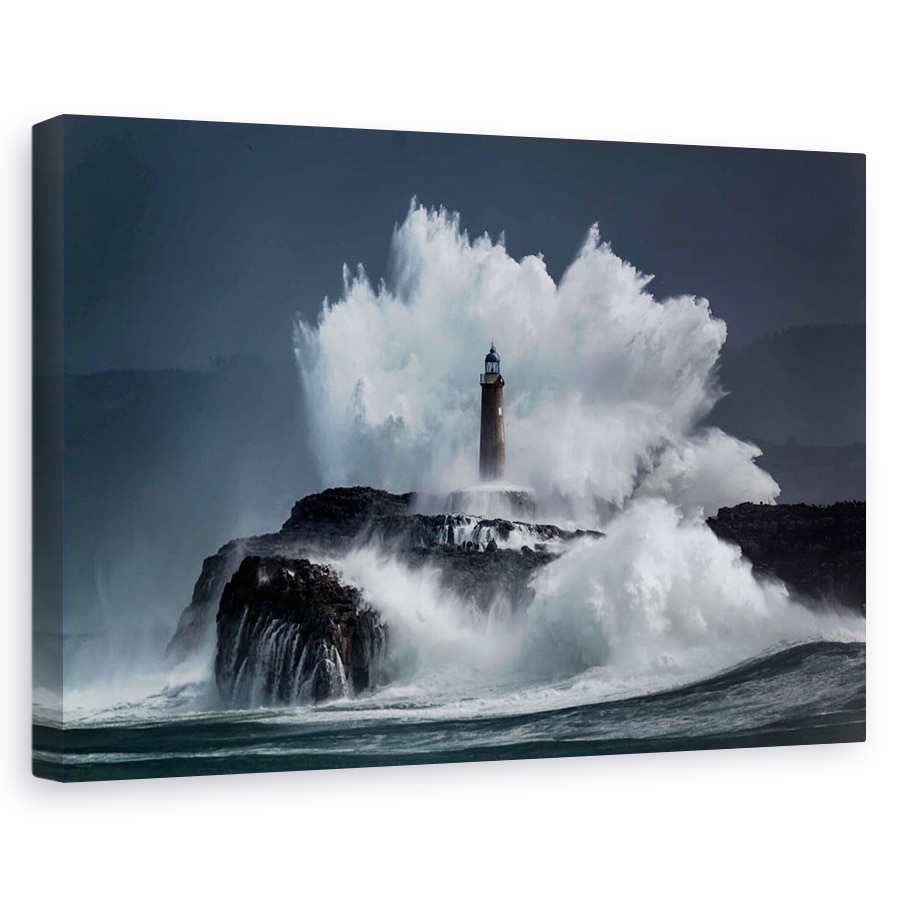 Tablou canvas - Pieptene, Insula, Val, Spuma, Far, Explozie, 20 x 30 cm