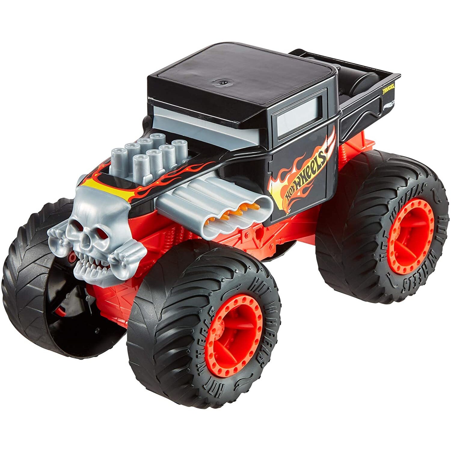 Masinuta Hot Wheels Monster Truck, 1:24, Bone Shaker