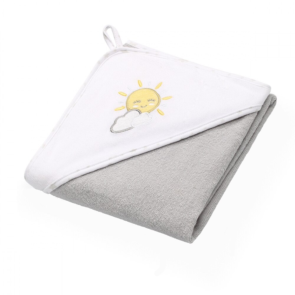 Prosop de baie pentru bebelusi cu capison 100x100 cm Baby Ono Terry 08