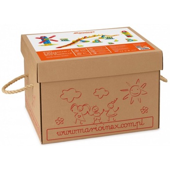 Set de constructie, Farm in a Box, Posibilitati Multiple de Construire, 240 Piese Calitative, Pentru Construit Ferma, Cutie de Carton, Multicolor Set de constructie, Farm in a Box, Posibilitati Multiple de Construire, 240 Piese Calitative, Pentru Construit Ferma, Cutie de Carton, Multicolor