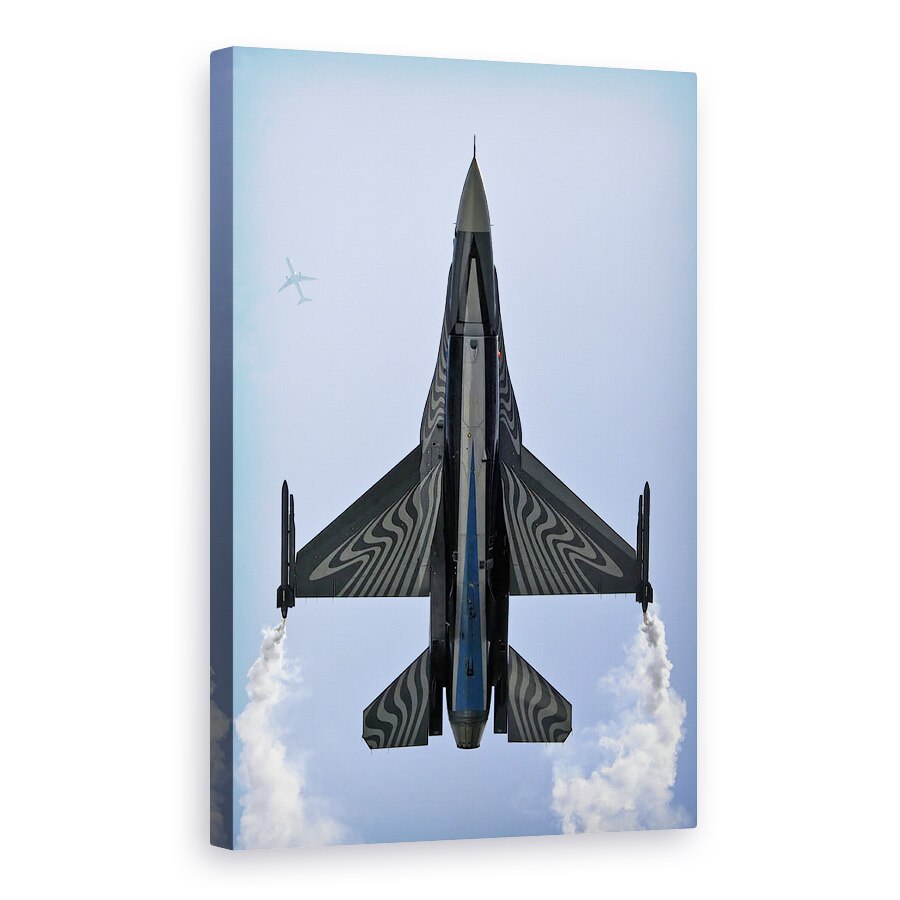 Tablou canvas - Doar Peste Capul Meu, Aviatie, Avion, Aerobatic, 20 x 30 cm