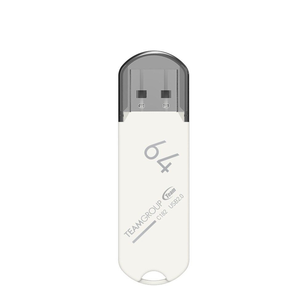 Memorie USB Team Group C182 64GB USB 2.0, Alb