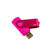 Memory stick 16GB 2.0 (Memorie USB), corp cauciucat, ROZ