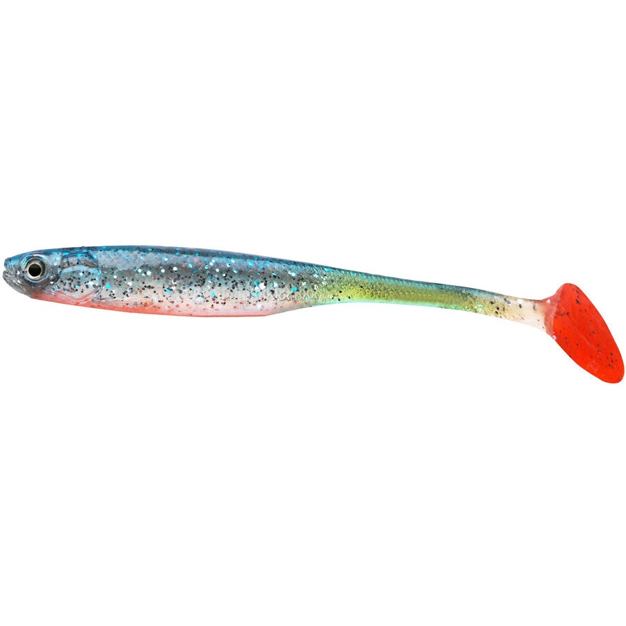 Set Shad-uri Cormoran Crazy Fin 10cm 6G Yamame Ghost 2Buc/plic