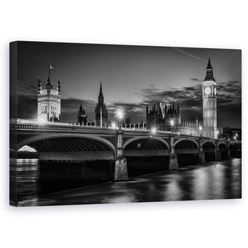 Tablou canvas - Patrimoniu, Noapte, Arhitectura, Londra, Big Ben, Westminster, 60 x 100 cm Tablou canvas - Patrimoniu, Noapte, Arhitectura, Londra, Big Ben, Westminster, 60 x 100 cm