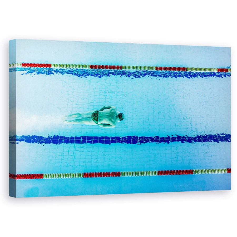 Tablou canvas - Respiratia Adanca, Inot, Kaufbeuren, Germania, Aeriana, De Mai Sus, 50 x 80 cm