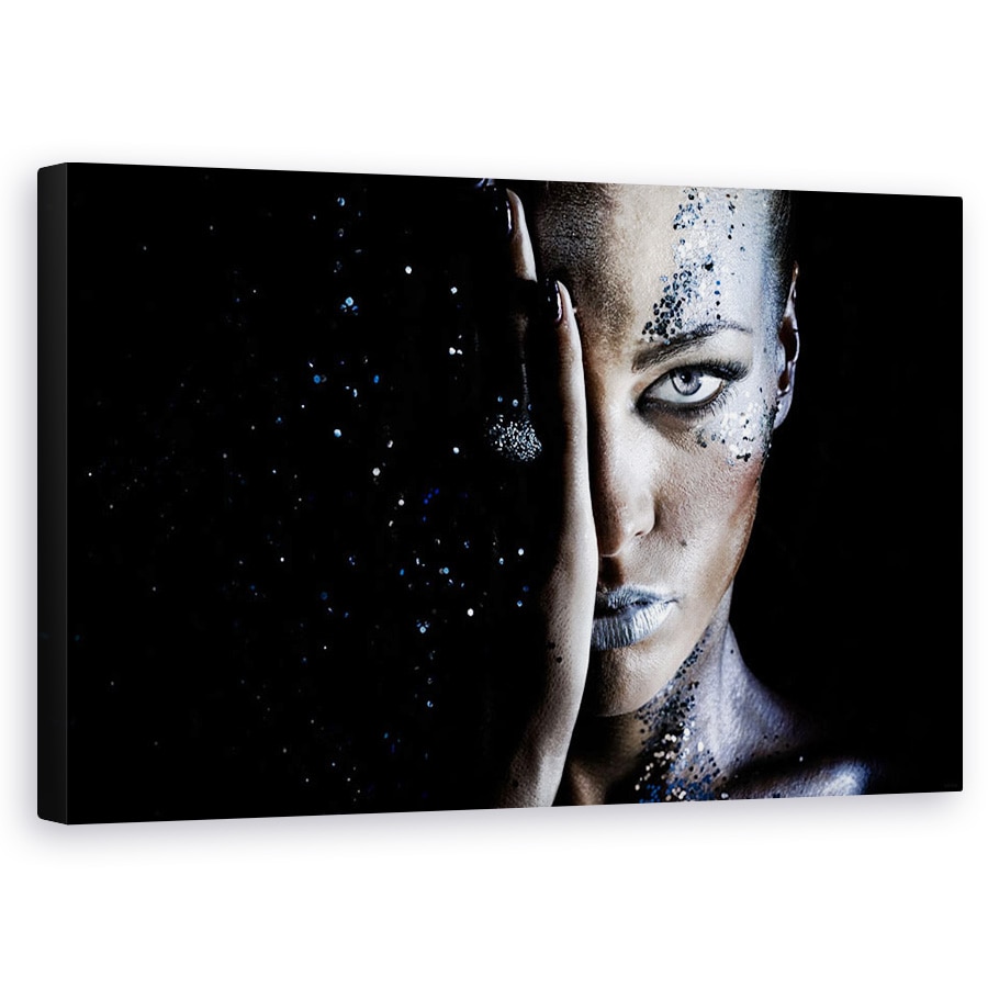 Tablou canvas - Calea Lactee, Laptos, Mod, Portret, Fata, Jumatate, 60 x 100 cm
