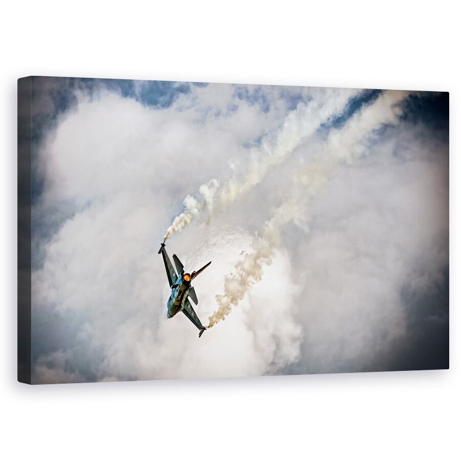 Tablou canvas - Superjet, Luptator, Jet, Aviatie, Actiune, Militar, 50 x 80 cm