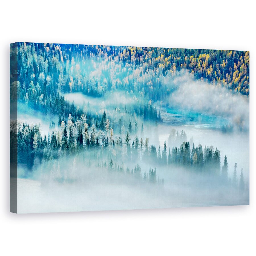 Tablou canvas - Golful Magic, Kanas, Magic, Golf, Xinjiang, Rasarit De Soare, 50 x 80 cm