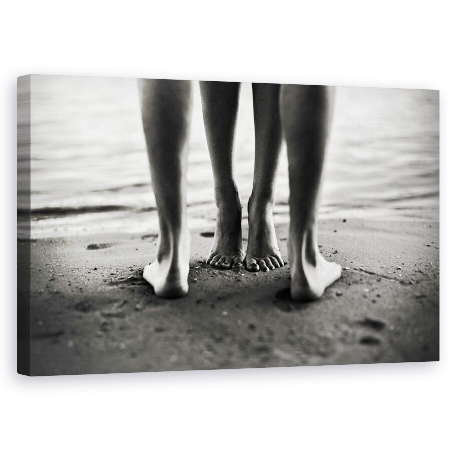 Tablou canvas - Ajungand, Ajunge, Ajungand, Echilibru, Plaja, Dragoste, 50 x 80 cm