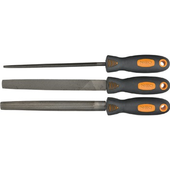 Set pile pentru metal, Neo Tools, 37-605, 3 piese Set pile pentru metal, Neo Tools, 37-605, 3 piese