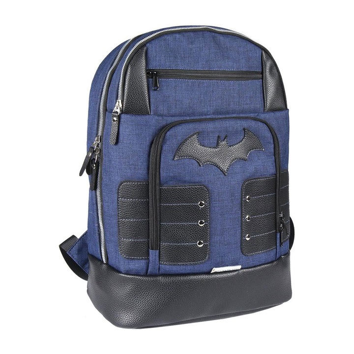 Rucsac DC Comics Backpack Batman Armor - Backpack, Mov/Albastru