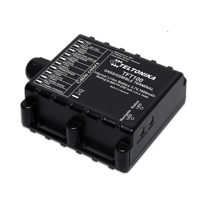 Dispozitiv Monitorizare GPS TFT100 - 10 - 97 V DC - IP67 - Motostivuitoare Electrice, Scutere si Motociclete Electrice