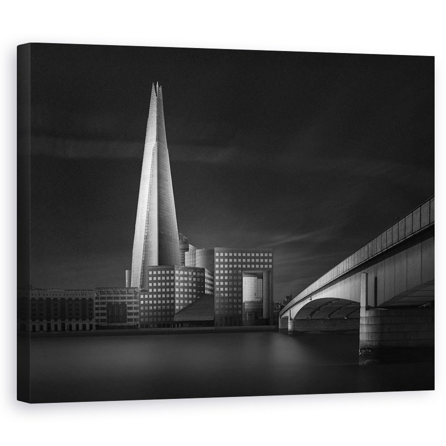 Tablou canvas - Vis Lucid - Ciobul & Podul Londrei, Peisaj Urban, Oras, Arhitectura, Pod, 60 x 75 cm
