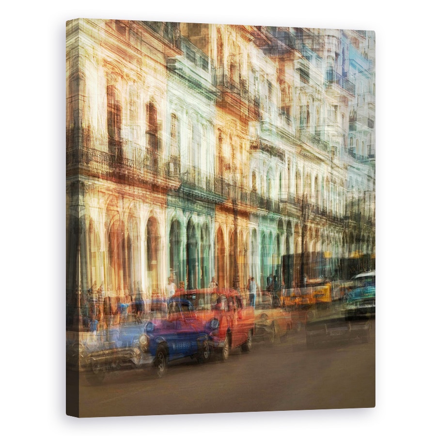 Tablou canvas - Culorile Havanei, Cuba, Caraibe, 40 x 50 cm