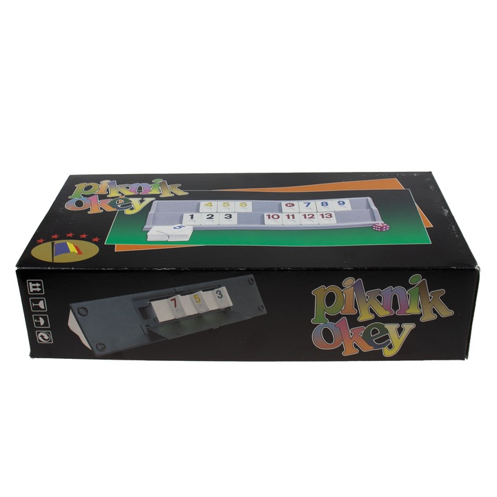 Z-tools 746 Piknik Okey römi játék, műanyag