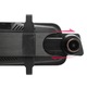 Visoli™ RoadBuddy H17 огледална DVR камера за кола, 7 инча, Full HD 30fps, ъгъл 170 градуса, G сензор, камера за заден ход, запис на щракване, режим на паркиране, WDR, черен