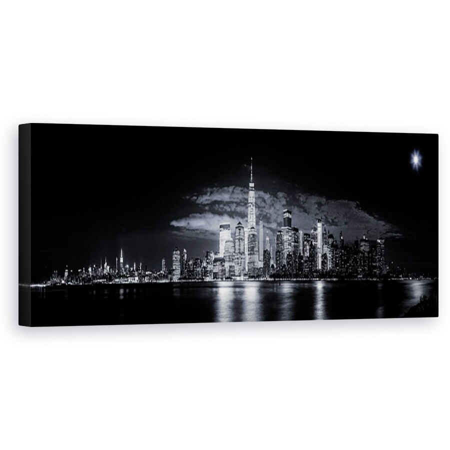 Tablou canvas - Gotham, Oras, Arhitectura, Cladiri, NYC, Peisaj Urban, 50 x 150 cm