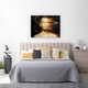 Tablou canvas - Epoca Colapsului, Fantoma, Aur, Auriu, Fata, Femeie, 60 x 80 cm