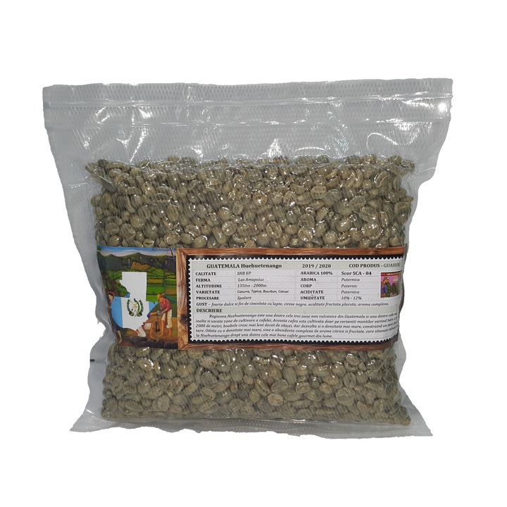 Cafea verde boabe, Kestar Coffee, GUATEMALA Huehuetenango , Arabica 100%, 250 g