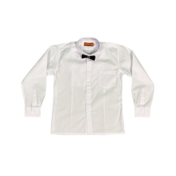 Camasa baieti scoala, maneca lunga alb, model School, masura Camasa baieti scoala, maneca lunga alb, model School, masura