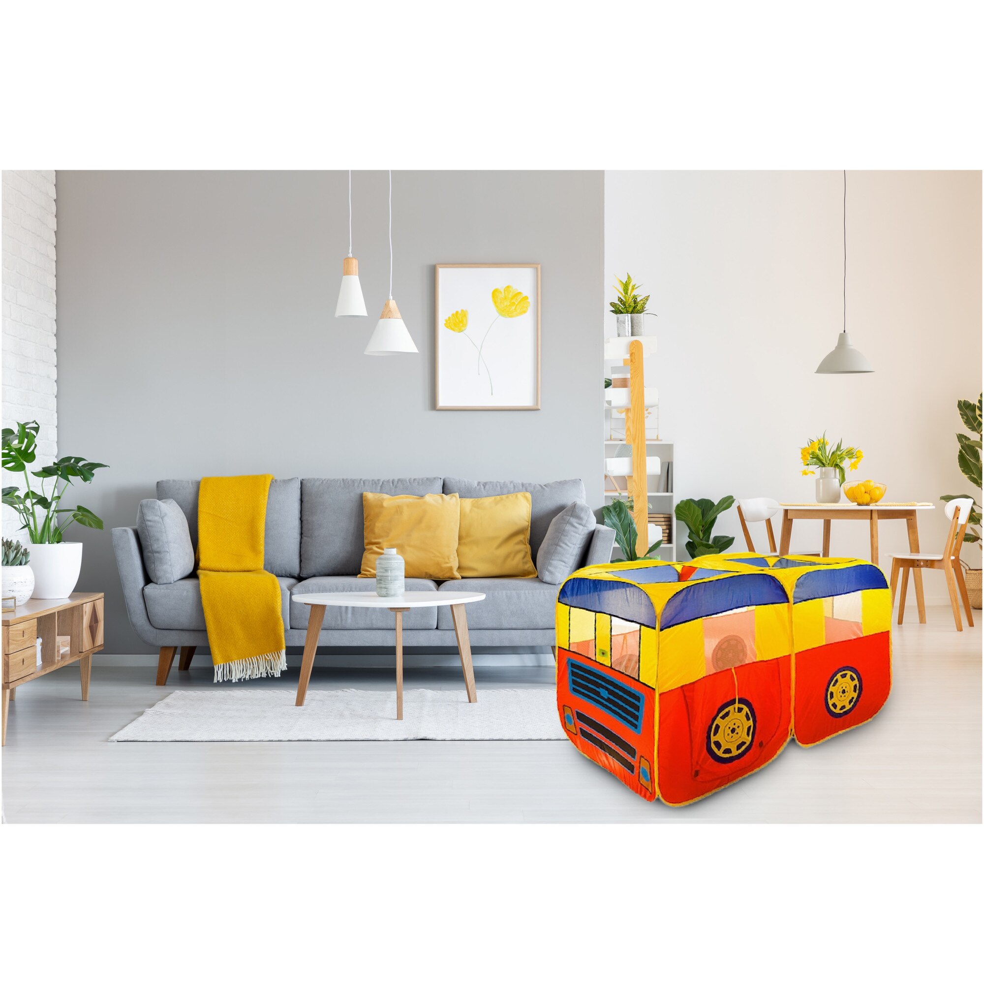 Палатка за игра M-Toys, Детски автобус - eMAG.bg