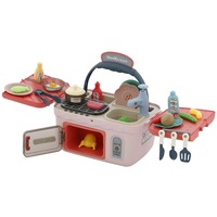 set de joaca m-toys picnic chef cu accesorii de bucatarie si robinet roz imagen 26_0_
0